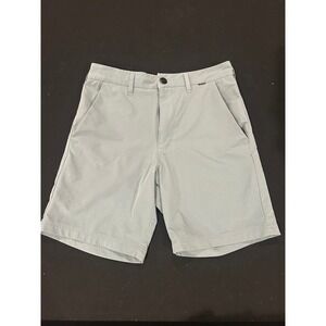 Jacks Surfboards 28 Gray Shorts‎ Mens Casual Flat Front